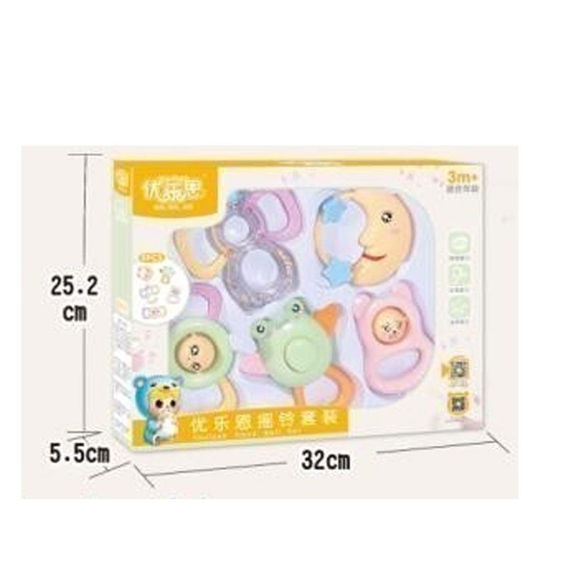 Baby Early Education Grasping Training Teether Chewable Toy